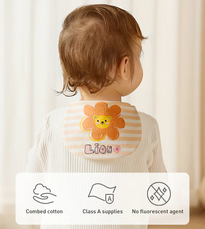 Caroagi Baby Sweat Towel – Gentle Comfort for Your Little One