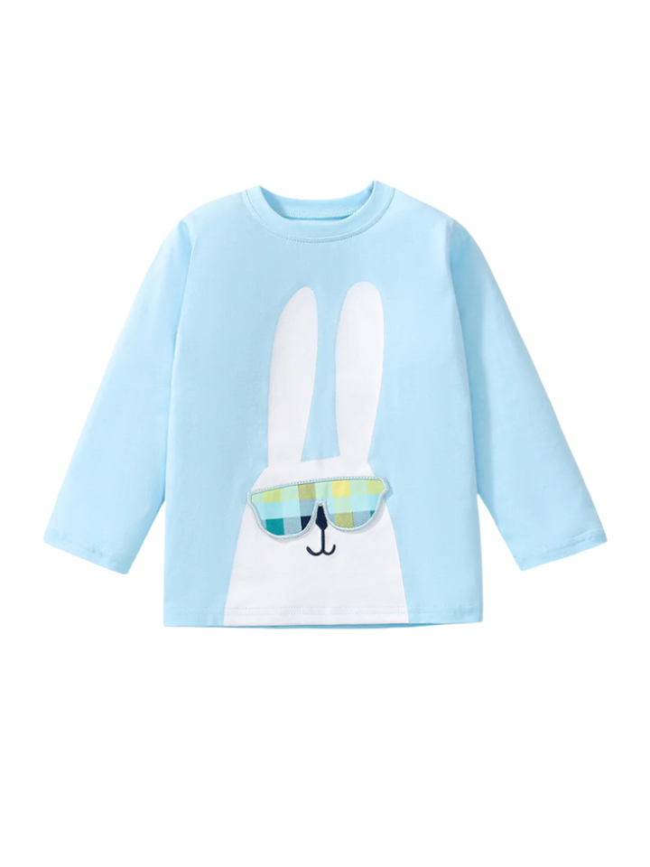 长袖 T 恤 - 黄色