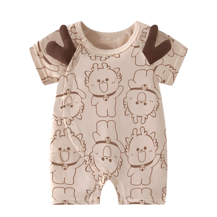 Toddler comfy 100% cotton bodysuit - full sleeve model 5
