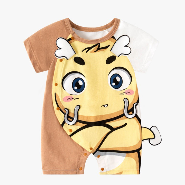 Toddler comfy 100% cotton bodysuit - full sleeve model 6