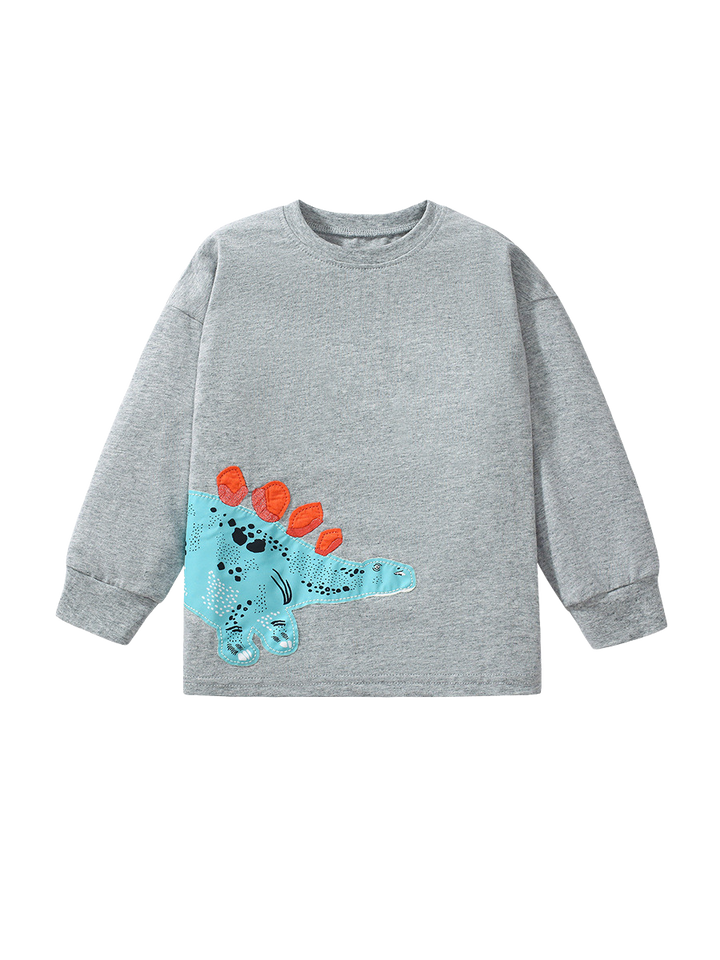 长袖 T 恤 - 黄色