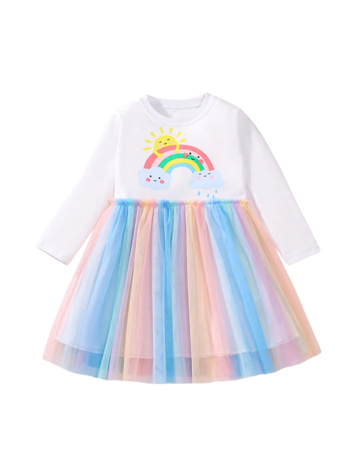 长袖 T 恤 - 黄色