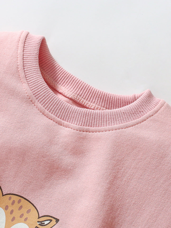 长袖 T 恤 - 黄色