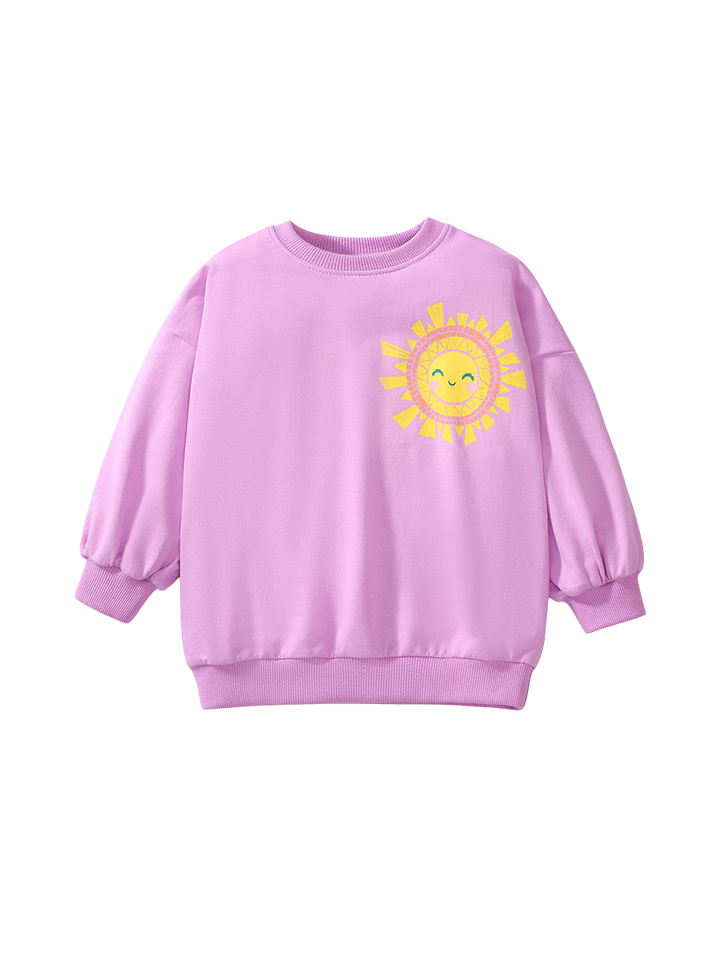 长袖 T 恤 - 黄色