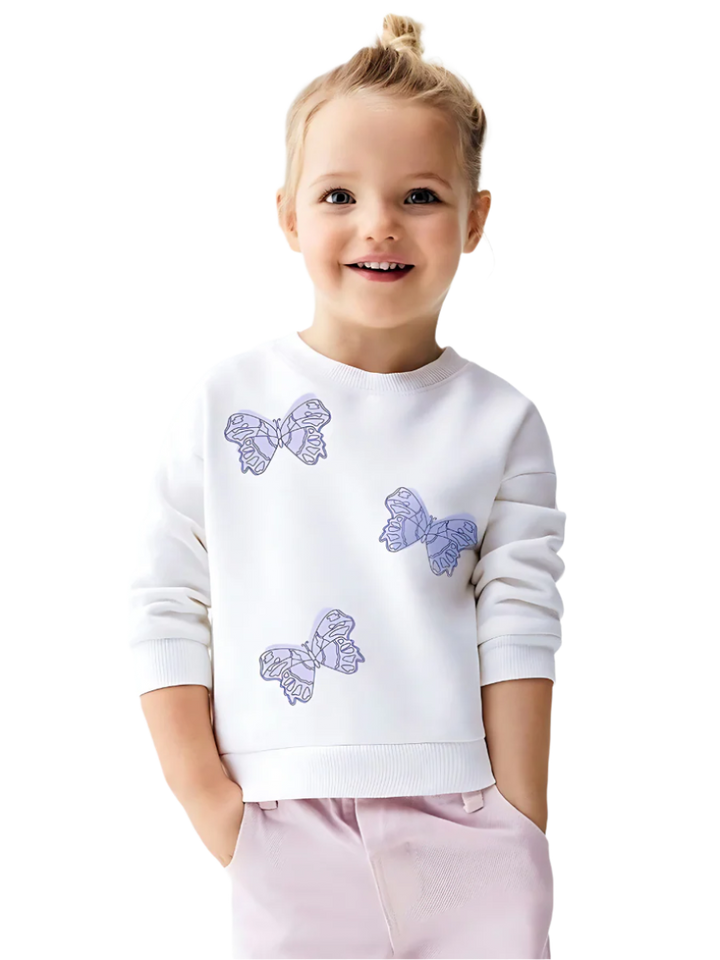 长袖 T 恤 - 黄色