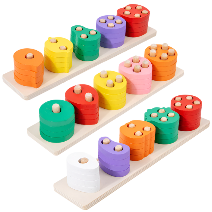 Geometry Shapes Education Puzzle Toys - Model CET03