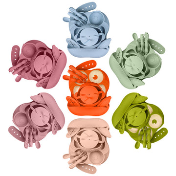 Caroagi Owl-Shaped Baby Feeding Set 